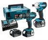Zestaw combo Makita DLX2339JX1 (DDF482 + DTD156) 3x5.0Ah